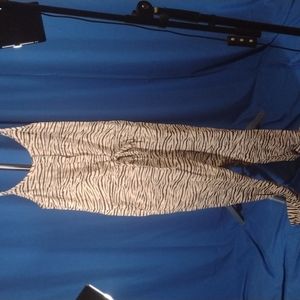 Enya Costa animal print linen jumpsuit  (Bundle for Half Off)